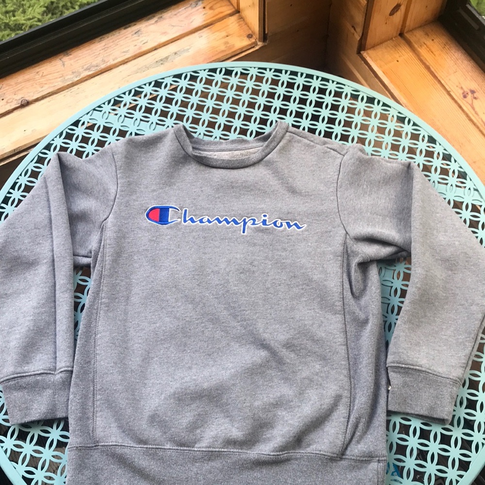 Champion sweatshirt!